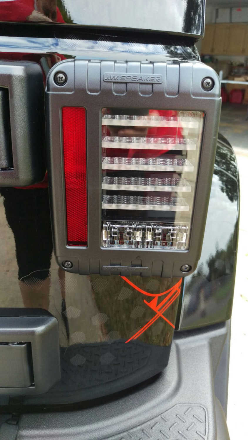 J.W. Speaker 0347531 279 J Series LED Tail Light Kit for 0718 Jeep